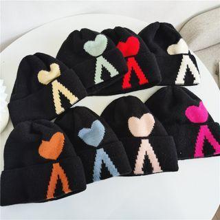 Heart Knit Beanie