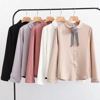 Pom Pom Long-sleeve Shirt