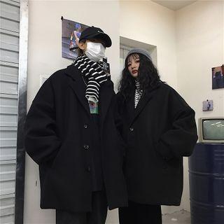 Coupe Matching Buttoned Coat