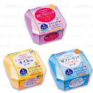 Kose - Softymo Makeup Removal Sheet 52 Pcs - 3 Types