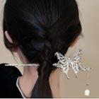 Butterfly Hair Stick Silver - One Size