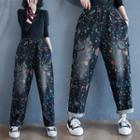 Color Splash Harem Jeans