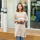 Printed Boxy-fit Long T-shirt
