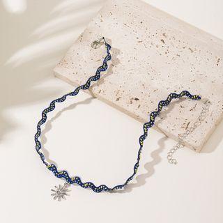 Sunflower Pendant Necklace Na292-01 - One Size