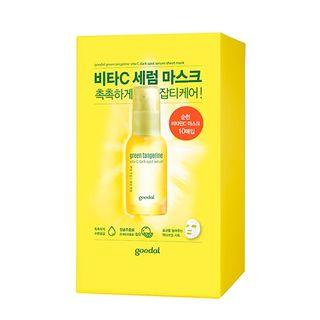 Goodal - Green Tangerine Vita C Dark Spot Serum Mask 30ml X 10pcs