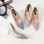 Gradient Pointy Toe Pumps