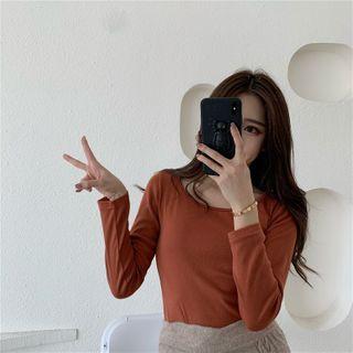 Round-neck Thermal Top