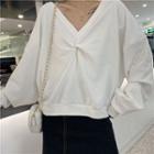 Knotted Sweatshirt