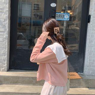 Cropped Cotton Cardigan
