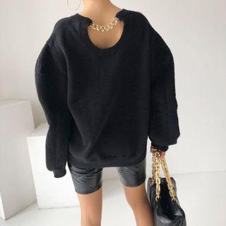 Chain Plain Sweater