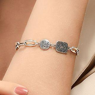 Alloy Cartoon Bracelet 01 - 3398 - Silver - One Size