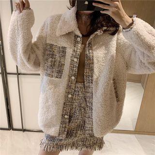 Fleece Jacket / Sleeveless Jumper Dress