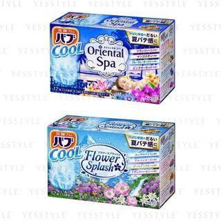 Kao - Bub Cool Bath Tablet 12 Pcs - 2 Types