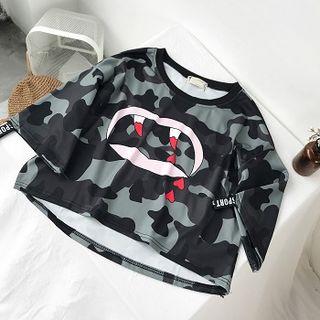 Short-sleeve Camouflaget-shirt
