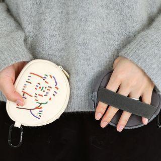 Brunch Brother Embroidered Coin Pouch