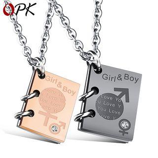 Couple Matching Book Drop Bracelet