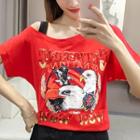 Eagle Printed Short-sleeve T-shirt