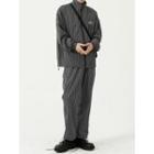 Plaid Zip-up Jacket / Harem Pants