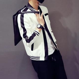Contrast Open Front Jacket