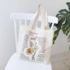Flower-themed Printed Canvas Tote Bag