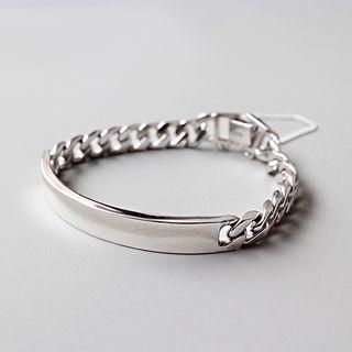 925 Sterling Silver Chained Bracelet