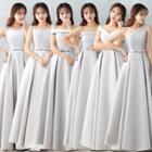 Bridesmaid A-line Evening Gown (6 Designs)