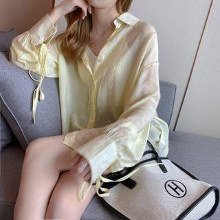Details Chiffon Light Shirt