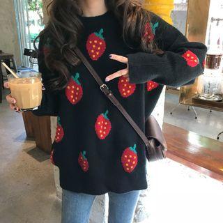 Fruit Print Sweater