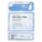 Tony Moly - Skin Clinic 3 Step Micro Peel Swab: Mask 1sheet X 21ml + Serum 1ml + Bha Peeling Swab 1pc X 1.5ml