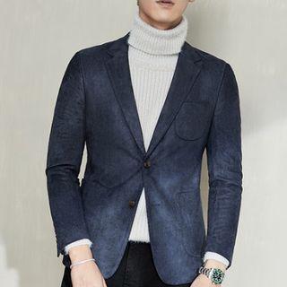 Pocket Detail Single-breasted Blazer