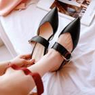 Mary Jane Pointy Mules