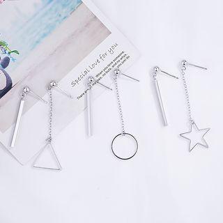 Asymmetric Geometry Earring