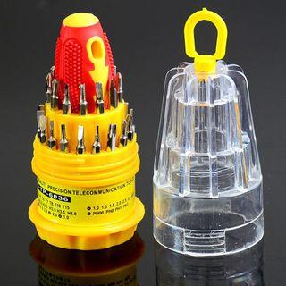 31-in-1 Screw Driver Set As Shown In Figure - One Size