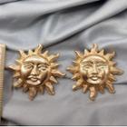Alloy Sun Earring 1 Pair - Gold - One Size