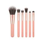 Peach C - Daily Mini Makeup Brush Set 6pcs