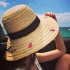 Ladybird Straw Hat