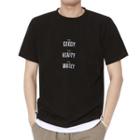 Short-sleeve Layered-hem Lettering T-shirt