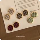 Houndstooth Earring