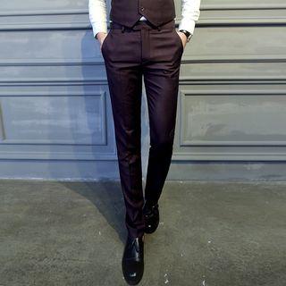 Flat Front Dress Pants