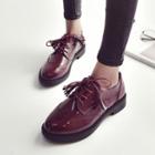 Tassel Patent Oxfords