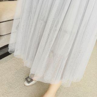 Sheer Maxi Skirt