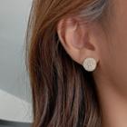 Disc Alloy Earring 1 Pair - Small - Earrings - Gold - One Size