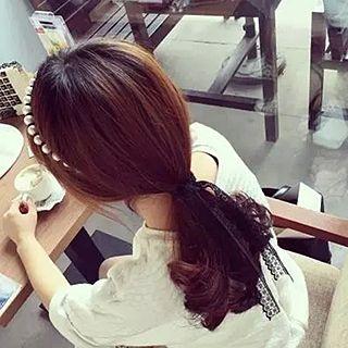 Faux Pearl Lace Headband