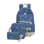 Set: Canvas Backpack + Shoulder Bag + Pouch