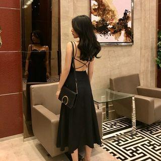 Spaghetti-strap A-line A-line Dress