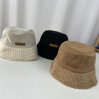 Chenille Panel Bucket Hat