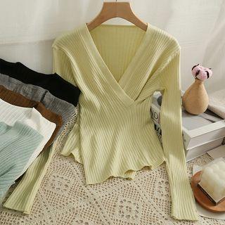 Details Slim-fit Light Knit Top In 6 Colors