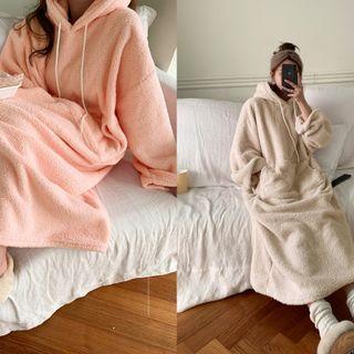 Dumble Maxi Kangaroo Hoodie Dress