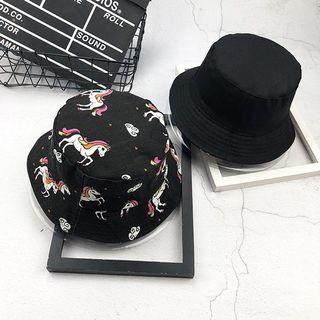 Unicorn Print Bucket Hat