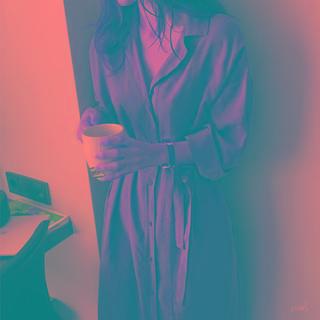 Long Button-up Trench Coat